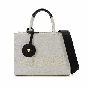 Versace Small Canvas Tote Bag!